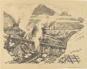 Leikkaus Paraisossa tekijältä Joseph Pennell