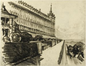 Loputon Escorial tekijältä Joseph Pennell