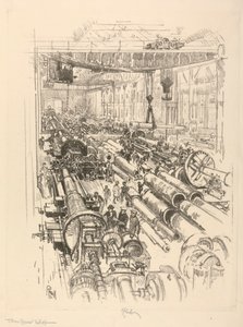 The English War Series: W. 441. The Gun Shop tekijältä Joseph Pennell