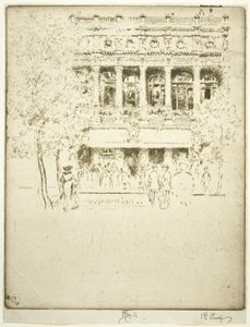 Garrick-teatteri tekijältä Joseph Pennell