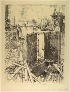 Vartioportti, Gatun tekijältä Joseph Pennell