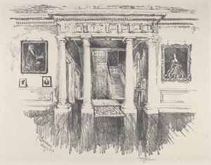 Clivedenin sali tekijältä Joseph Pennell