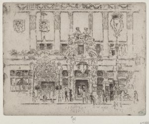 Instituutti, Piccadilly tekijältä Joseph Pennell