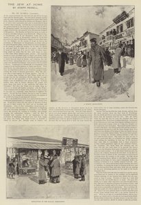 Juutalainen kotona, kirjoittanut Joseph Pennell tekijältä Joseph Pennell