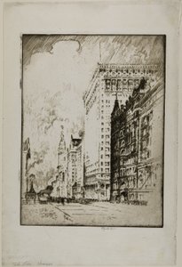 The Lion, Chicago tekijältä Joseph Pennell
