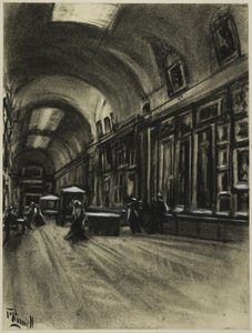 Pitkä galleria, Prado tekijältä Joseph Pennell