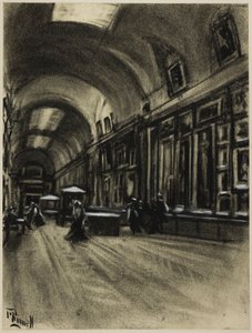 Pitkä galleria, Prado tekijältä Joseph Pennell