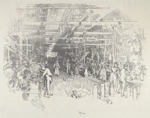 Shellin tehdas tekijältä Joseph Pennell