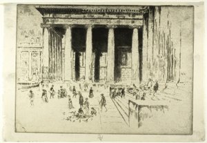 The Steps, British Museum tekijältä Joseph Pennell