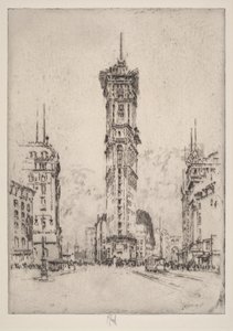 Times Building tekijältä Joseph Pennell