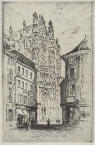 Transept, Beauvais tekijältä Joseph Pennell