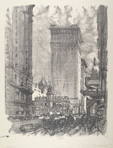 Union League, 1912. tekijältä Joseph Pennell
