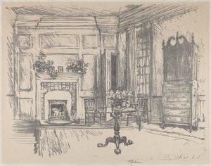 Ylähuone, Stenton tekijältä Joseph Pennell