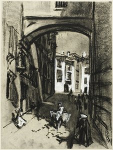 Toledo, Kaaren katu tekijältä Joseph Pennell