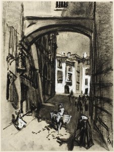 Toledo, Kaaren katu tekijältä Joseph Pennell