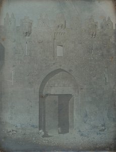 Damaskuksen portti, Jerusalem, 1842-44. tekijältä Joseph Philibert Girault De Prangey