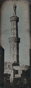 Suuri minareetti, Aleksandria, 1842. tekijältä Joseph Philibert Girault De Prangey
