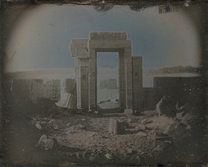 Horuksen temppeli, Edfu, 1842-44. tekijältä Joseph Philibert Girault De Prangey