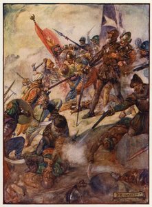 Jean Parisot de la Valette Maltan suuressa piirityksessä tekijältä Joseph Ratcliffe (after) Skelton