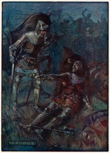 James, Earl of Douglas, taistelussa Otterburnissa tekijältä Joseph Ratcliffe Skelton