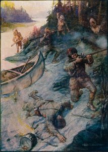 No Man Was Safe, No Life Was Safe, 1908, c1920 tekijältä Joseph Ratcliffe Skelton