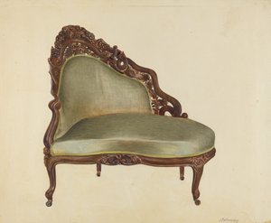 Love Seat, c. 1940.