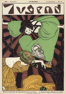 Jugend-lehden kansikuva tekijältä Joseph Rudolf Witzel