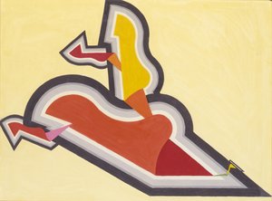 Rhythm-tutkimus: punainen ja kulta, n. 1934.