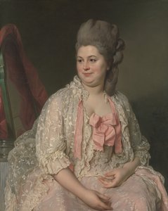 Madame de Saint-Morys Eléonore Elisabeth Angelique de Beauterne, 1742-1824, 1776. tekijältä Joseph Siffred Duplessis
