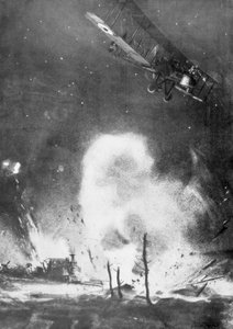 Brittien ilmapommitukset Saksan linjojen yli, ensimmäinen maailmansota, 1914-1918 1926