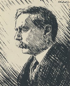 H. G. Wells, 1930-luku, 1950. tekijältä Joseph Simpson