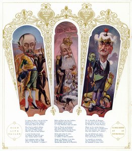 Karikatyyrit (värilitho)