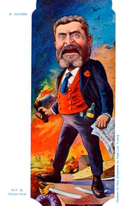 Jean Léon Jaurès - Siratin karikatyyri