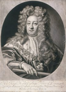 Soikea muotokuva Georgesta, Tanskan prinssistä, 1704