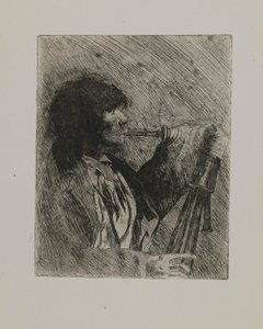Nimetön-mies säkkipillin kanssa tekijältä Joseph Stella