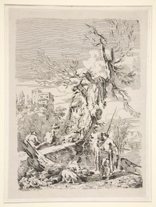 Paluu kalastuksesta tekijältä Claude Joseph Vernet