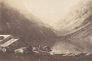 Gaube-järvi, Cauterets, 1853.