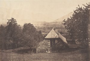 Argelèsin laakso lähellä Despourreinsin maatilaa. St-Sauveur, 1853.