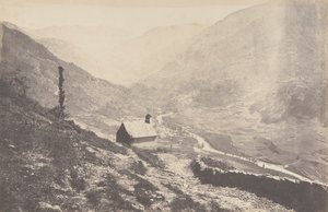 Bosostin laakso otettu kapillasta San Antonio, 1853.