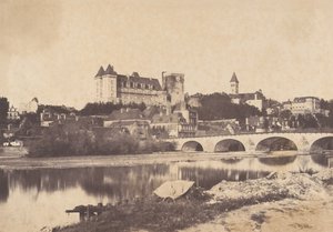 Näkymä Chateau de Paulle, 1853.
