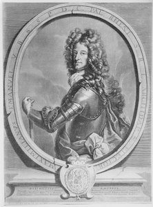 Maximilian II Emanuel, Baijerin vaaliruhtinas, kaiverrus Cornelis Vermeulen (kaiverrus)