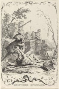 Mooses lyö paimenta