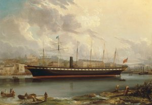 Ison-Britannian neitsytmatka vuonna 1856