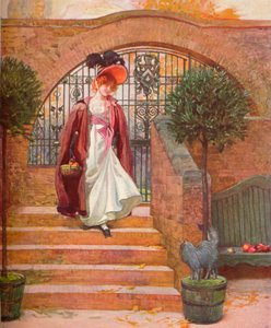 The Orchard, Harrow: Sisäänkäynnin portti ja portaat, c1880-1903, 1903