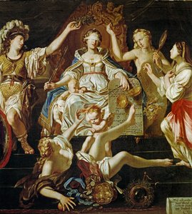 Allegory of Justice (maalaus kankaalle)