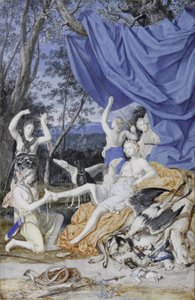ranskaksi: Marie-Thérèse Itävallan Diana tekijältä Joseph Werner the Younger