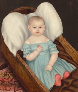 Baby in Wicker Basket, n. 1840.