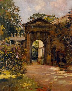 Inigo Jones Gateway, Chiswick House (öljy kankaalle)