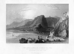 River Dog River, Libanon, 1841.