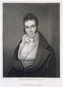 Thomas Say (1787-1834), kaiverrus Henry Hoppner Meyer (1787-1847)